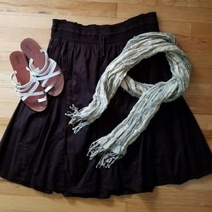 Merona Boho Layered Brown Skirt(read desc)XL